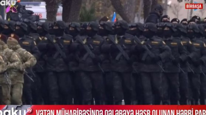 Xarici Kəşfiyyat Xidmətinin YARASA xüsusi bölməsi ilk dəfə nümayiş etdirildi