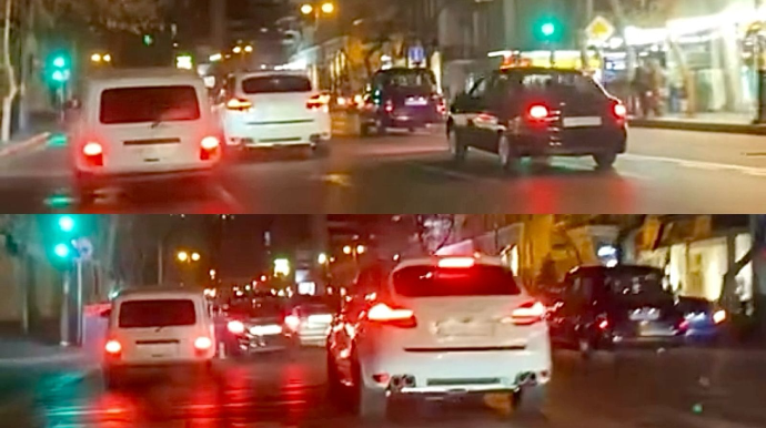 Şəhərin mərkəzində “Niva” və “Lada” sürücüləri yolboyu təhlükəli yarışa çıxdı   - VİDEO
