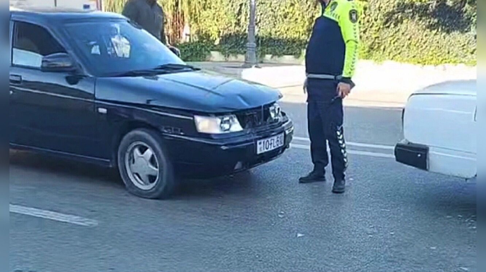 Xaçmazda sürət həddini aşan “VAZ” “07”yə çırpıldı    - VİDEO