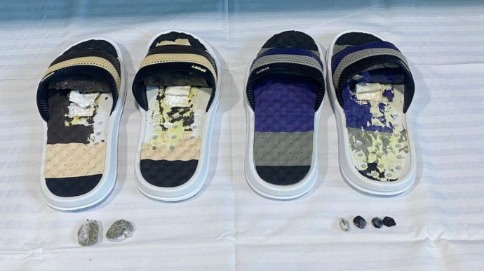 Həbsdəki oğluna tərliyin içərisində narkotik keçirmək istədi 