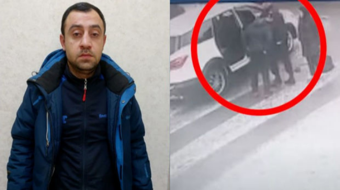 В Баку находившийся в розыске намеревался убить женщину на остановке   - ВИДЕО