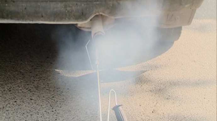 Atmosferi çirkləndirən sürücülər cərimələndi 