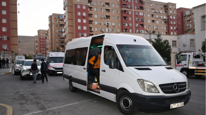 Növbəti köç karvanı Qırmızı Bazar qəsəbəsinə çatdı - FOTO - YENİLƏNİB