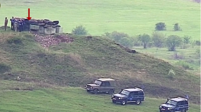 Aİ müşahidəçiləri yenə Qazax sərhədində göründü - VİDEO