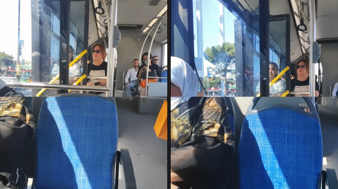 Опасный рейс:  в Баку автобус ездил с открытыми дверями - ВИДЕО 