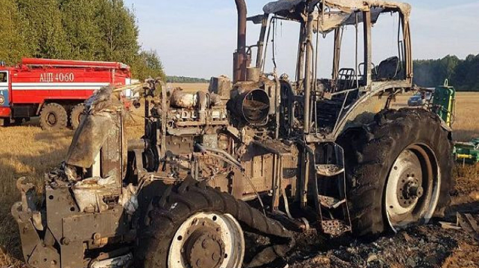 Ermənistanın Tavuş rayonunda traktor minaya düşüb 