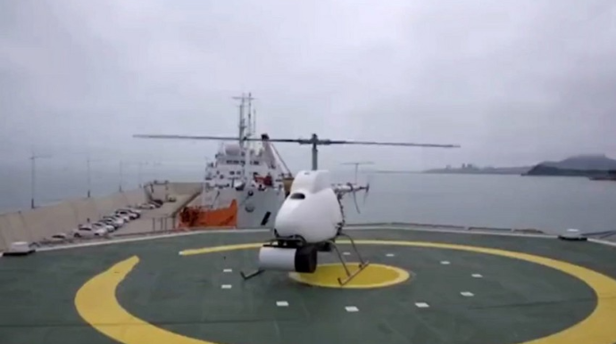 Çin dənizdə daşıyıcı əsaslı pilotsuz helikopteri uğurla sınaqdan keçirib 