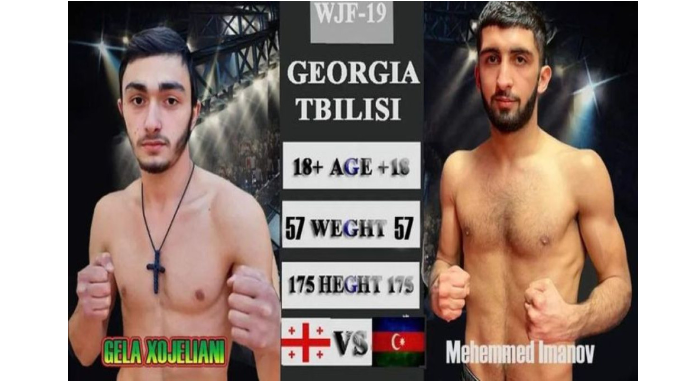 Azərbaycanlı idmançı erməniyə qalib gəlib kəmər qazandı