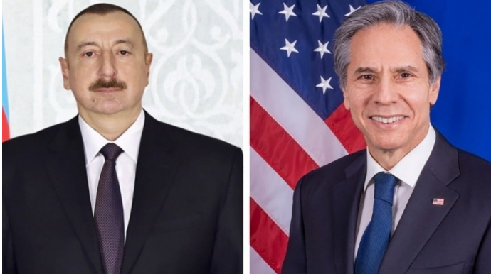 Blinken İlham Əliyevə zəng etdi