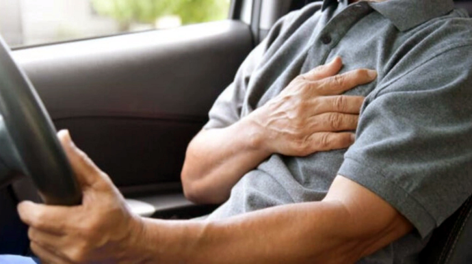 ДТП в Шеки:  водитель скончался за рулем от сердечного приступа