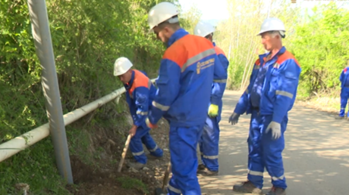 “Azərişıq” Gədəbəyin bəzi kəndlərində elektrik təsərrüfatını yeniləyir - VİDEO