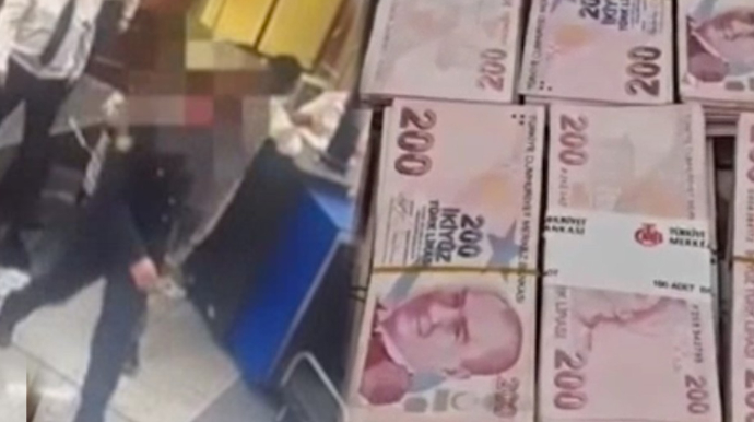 Külli miqdarda pulu aeroportdan keçirməyə çalışdı  - Arasında manat da olub - VİDEO