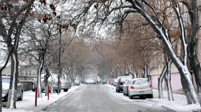 Temperatur 5° enəcək, yollar buz bağlayacaq - XƏBƏRDARLIQ 