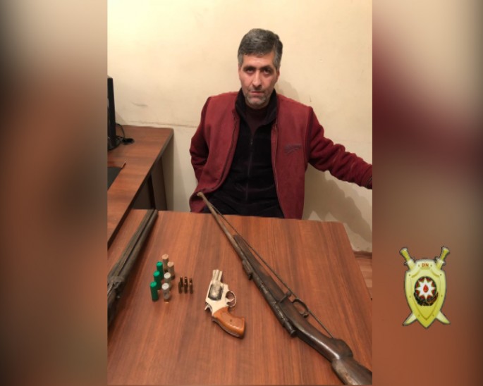 "Bandotdel" əməliyyat keçirdi: silah-sursat götürüldü – FOTO