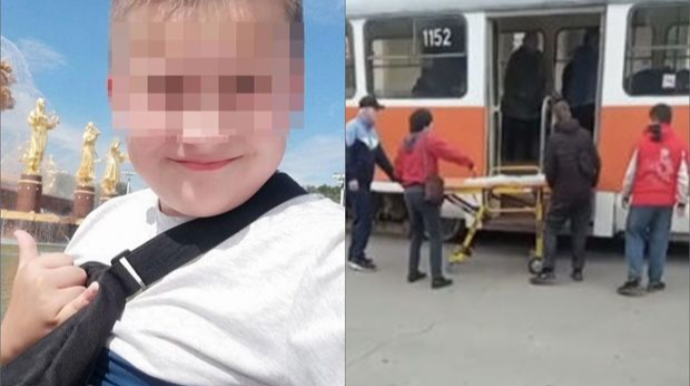 13 yaşlı oğlan ucadan danışdığı üçün tramvayda ölümcül döyüldü  - FOTO - VİDEO