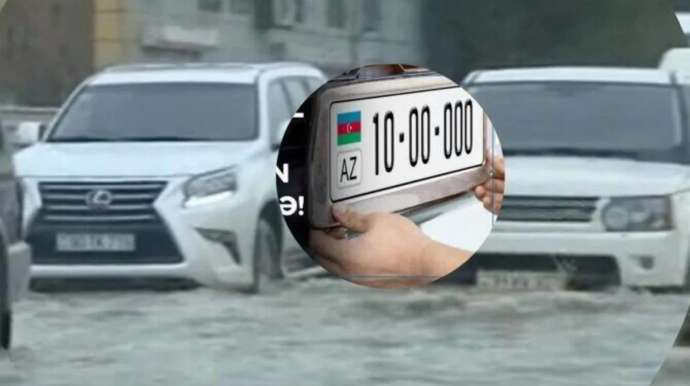 Почему нельзя восстановить утерянные в ливень номерные знаки? - ВИДЕО 