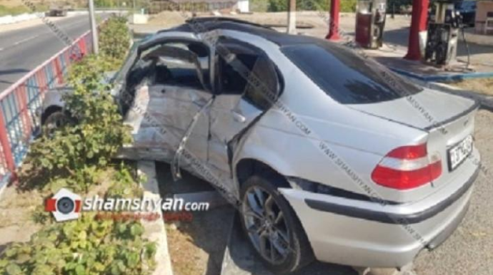 Ermənistanın rus bazasındakı hərbçisi Zəngəzurda qəzaya düşüb, yaralı var 