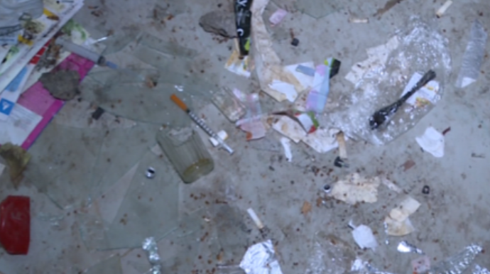 Narkomanların daha bir məskəni aşkarlandı - polis hərəkətə keçdi   - VİDEO