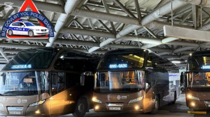 Yol polisi avtobus tutub rayona gedənlərə XƏBƏRDARLIQ ETDİ - Bunları mütləq bilməlisiniz! 