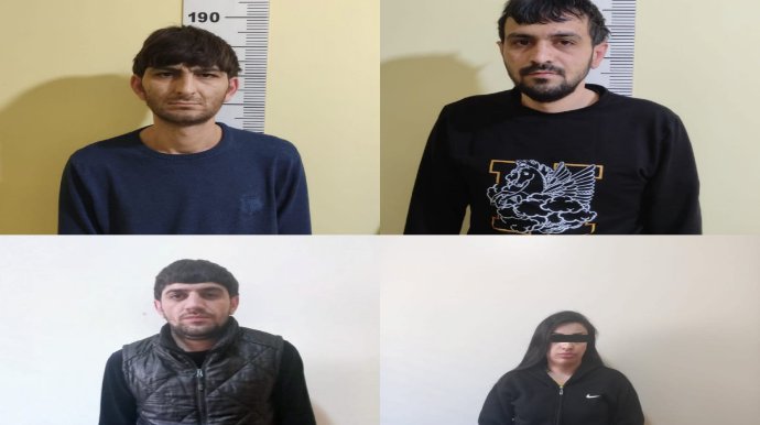 Şirvanda qanunsuz narkotik satan 4 nəfər saxlanılıb 