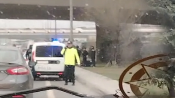 Səhər saatlarında Bakıda ölümlə nəticələnən qəza olub - VİDEO 