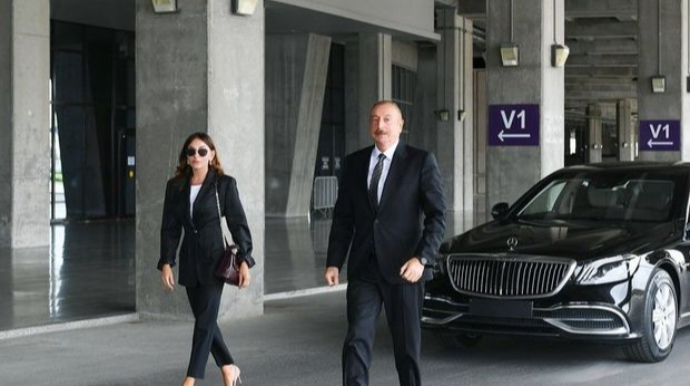 İlham Əliyev və Mehriban Əliyeva Neftçalada Nərə Damazlıq Təsərrüfatında yaradılan şəraitlə tanış olublar 