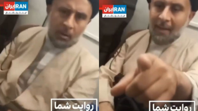 İranda qadınlar mollanı vaqondan qovdular - VİDEO 
