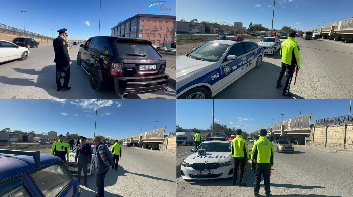 Nərimanovda yol polisinin keçirdiyi ekoloji reyddə bəzi sürücülər CƏRİMƏLƏNDİ - VİDEO 
