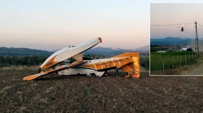 Təyyarə qəzaya uğrayıb, xəsarət alan var 