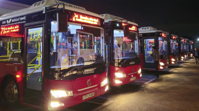 Bu marşrut xətti üzrə avtobuslar yeniləndi - FOTO