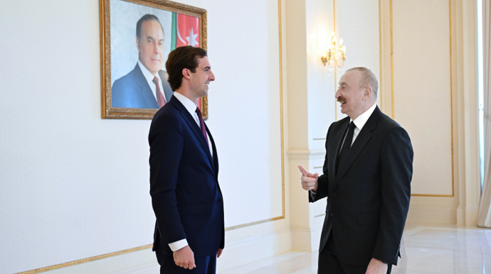 Prezident ABŞ Dövlət katibinin köməkçisini qəbul etdi - FOTOLAR