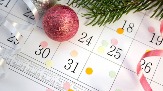 Yeni ildə bir həftə iş olmayacaq 