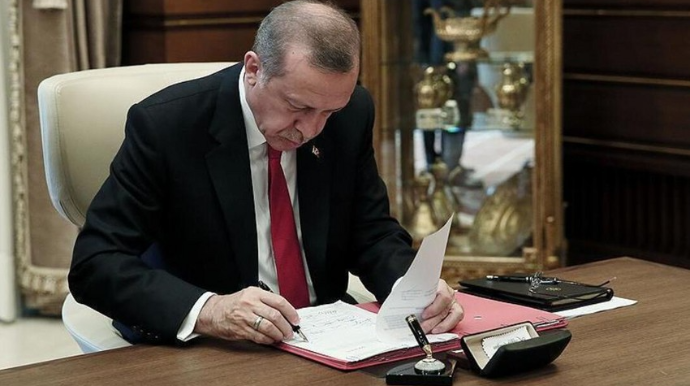 Ərdoğan Azərbaycanla Türkiyə arasında imzalanmış sazişi təsdiqləyib 