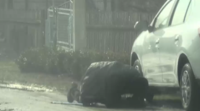 Rusiya FTX-si maşının altına bomba qoyan şəxsi belə yaxaladı - ANBAAN VİDEO 