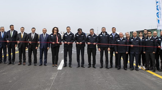 Bakı-Quba-Rusiya ilə dövlət sərhədi avtomobil yolunda yeni elektron tərəzi açıldı  - FOTO