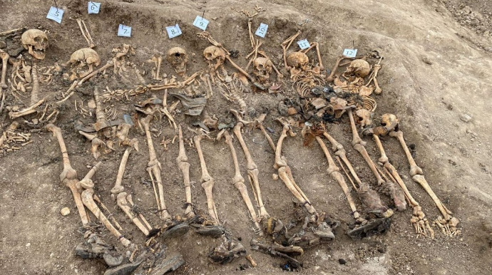 Xocalıda 7 itkin mülki şəxsə aid meyit qalıqları tapıldı 