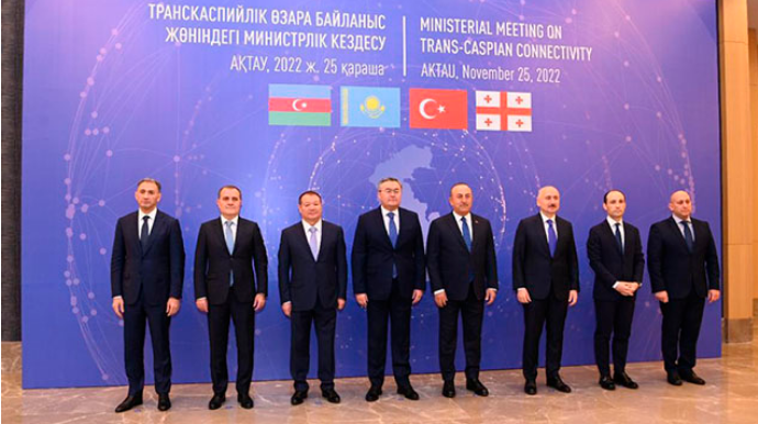 Aktauda xarici işlər və nəqliyyat sahələri üzrə məsul nazirlərin görüşü oldu   - FOTO