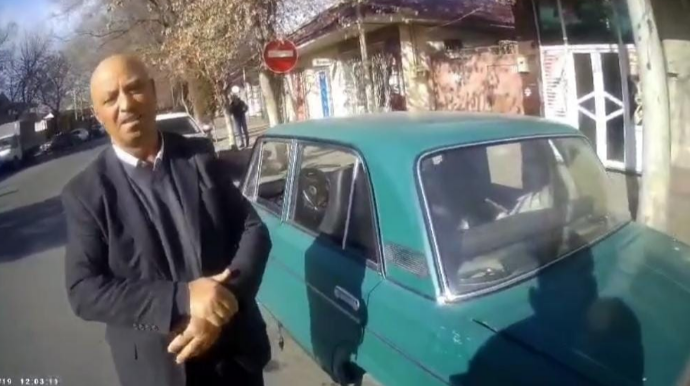 Yol polisinin də hörmətlə yanaşdığı kəşfiyyatçı Xanı dayı - VİDEO 