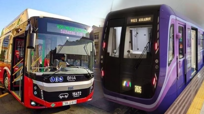 Bu şəxslər avtobus və metroya PULSUZ MİNƏCƏK - RƏSMİ 