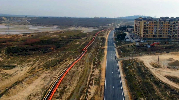 В Масазыре ремонт автомагистрали близится к завершению