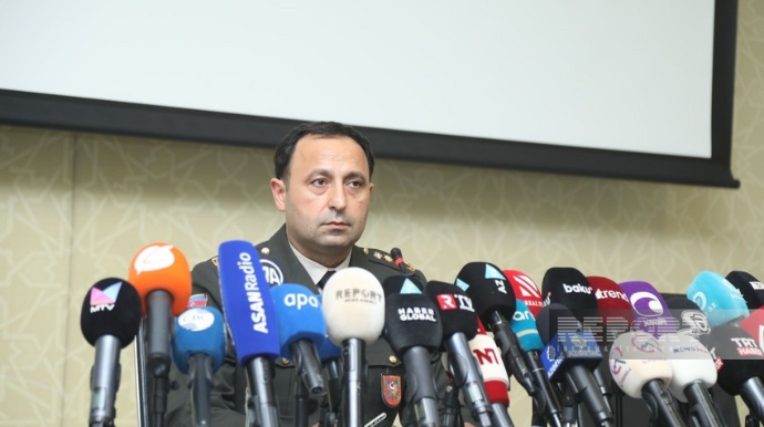 Müdafiə Nazirliyi növbəti brifinq keçirdi  - VİDEO