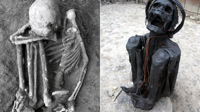 On iki min yaşında olan qədim mumiyalar aşkarlanıb - FOTO 