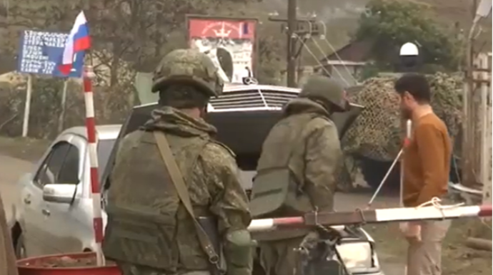 Laçın dəhlizindəki sülhməramlıların yeni VİDEOSU 