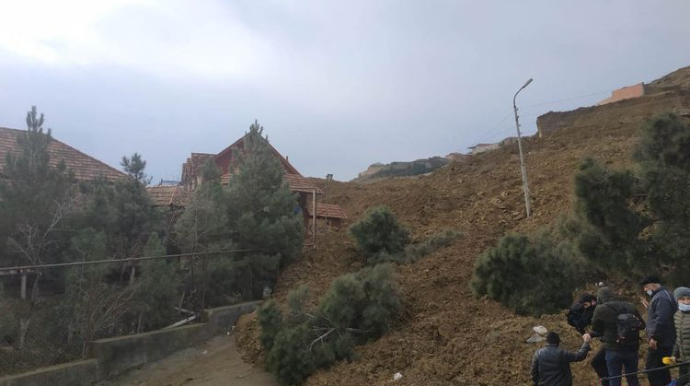 Badamdar sürüşmə sahəsində son vəziyyət açıqlanıb