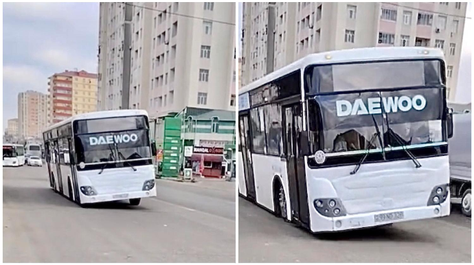 525 saylı marşrutda nasaz avtobus istismar edilir   - VİDEO