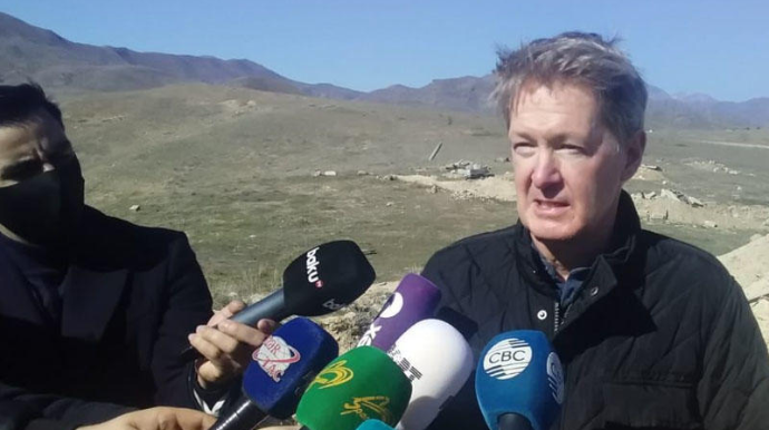 "Cəbrayılın müharibədən nə qədər əziyyət çəkdiyini görürük" - Britaniya səfiri 