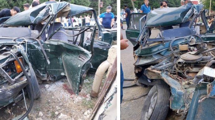 Lənkəranda iki nəfərin öldüyü qəzanın ŞOK SƏBƏBİ; yüksək sürətlə ötüşürmüşlər - VİDEO  