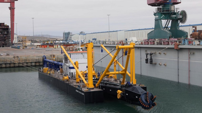 Azərbaycanda “Mühəndis Soltan Kazımov” gəmisi suya salınıb - FOTO 