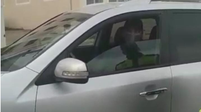 Yol polisi koronavirus xəstəsini sükan arxasında yaxaladı - FOTO