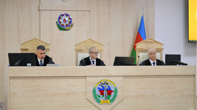 Hərbi əməliyyatlarda muzdluların iştirakı barədə sənədlər məhkəmədə elan olunub - FOTOLAR 